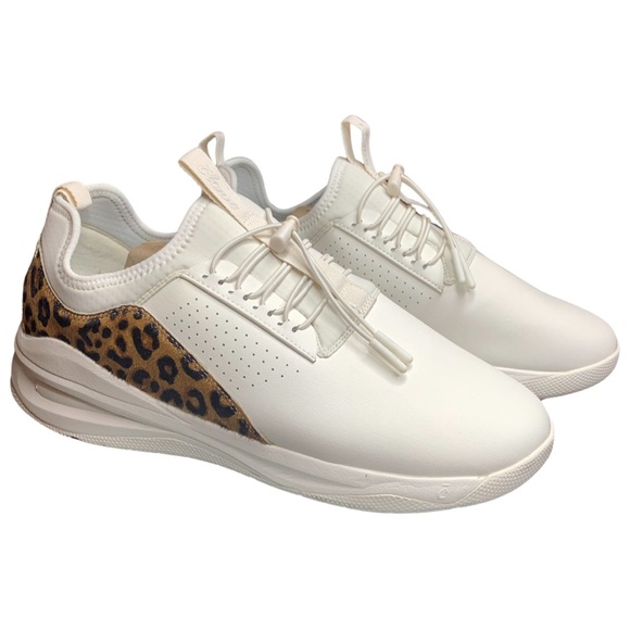 Clove Nurse Shoes Limited Edition Nursing Sneakers Animal Leopard Print Faux Fur - Picture 8 of 12